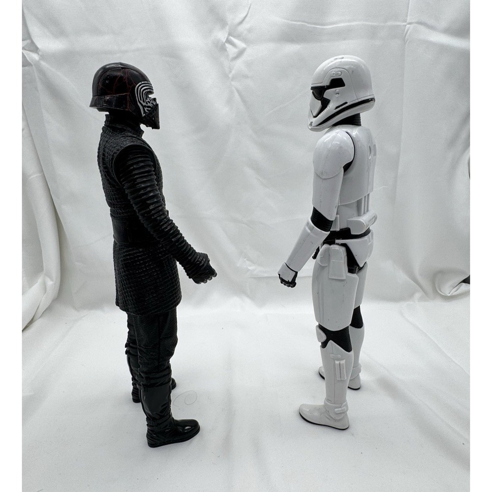 Disney Hasbro Star Wars 12" Epic Rivals Action Figures Kylo Ren & Stormtrooper - Picture 5 of 12